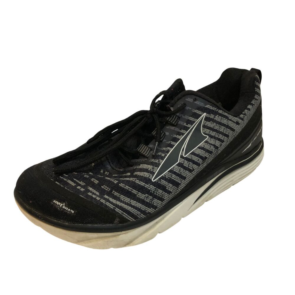 Altra Torin 3.5 Womens Size 10 Black White Knit Athletic Running Shoes Sneakers